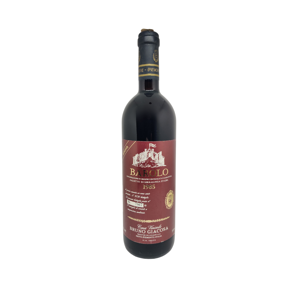 Barolo Falletto Riserva 1985, 75cl