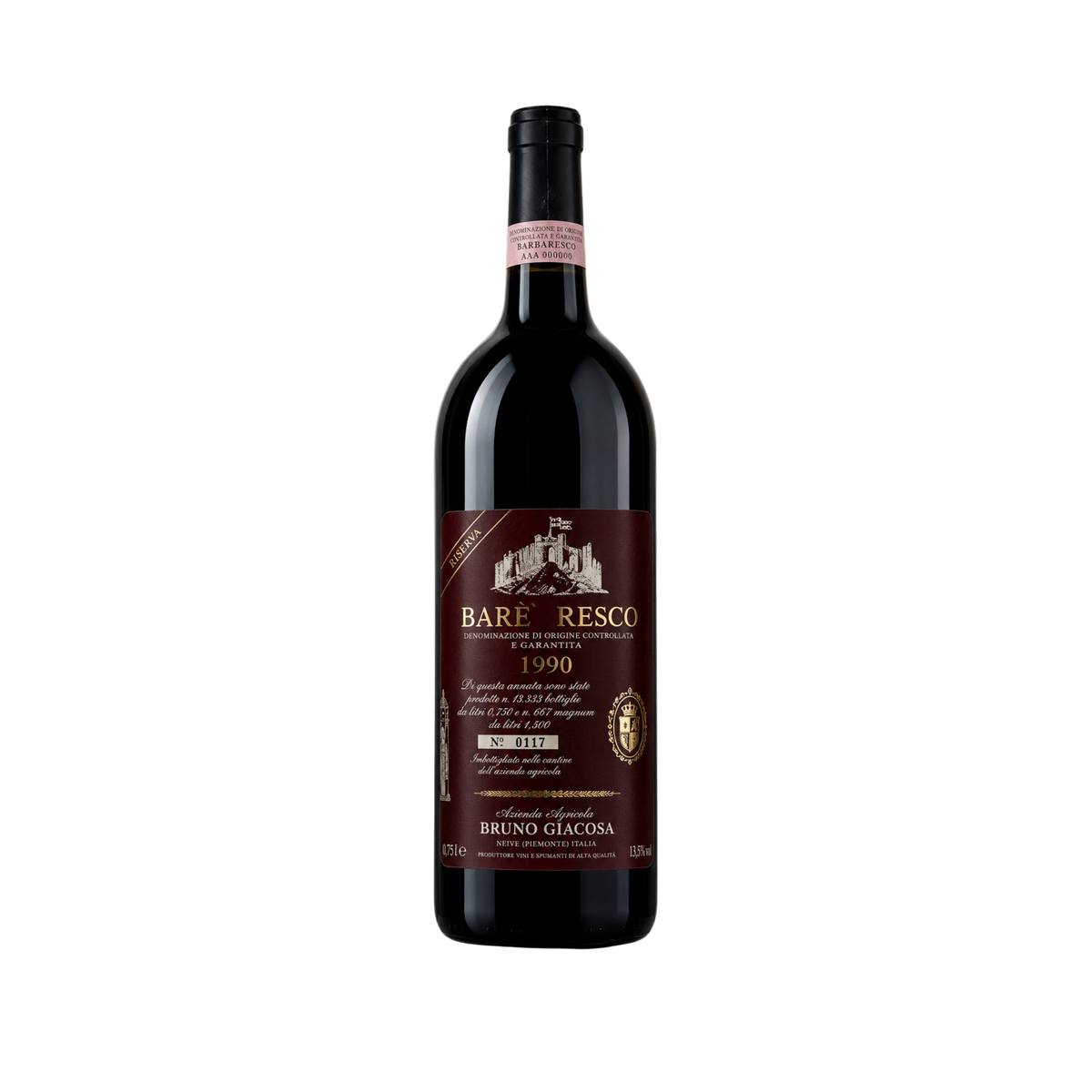 Barbaresco Riserva 1990, 75cl