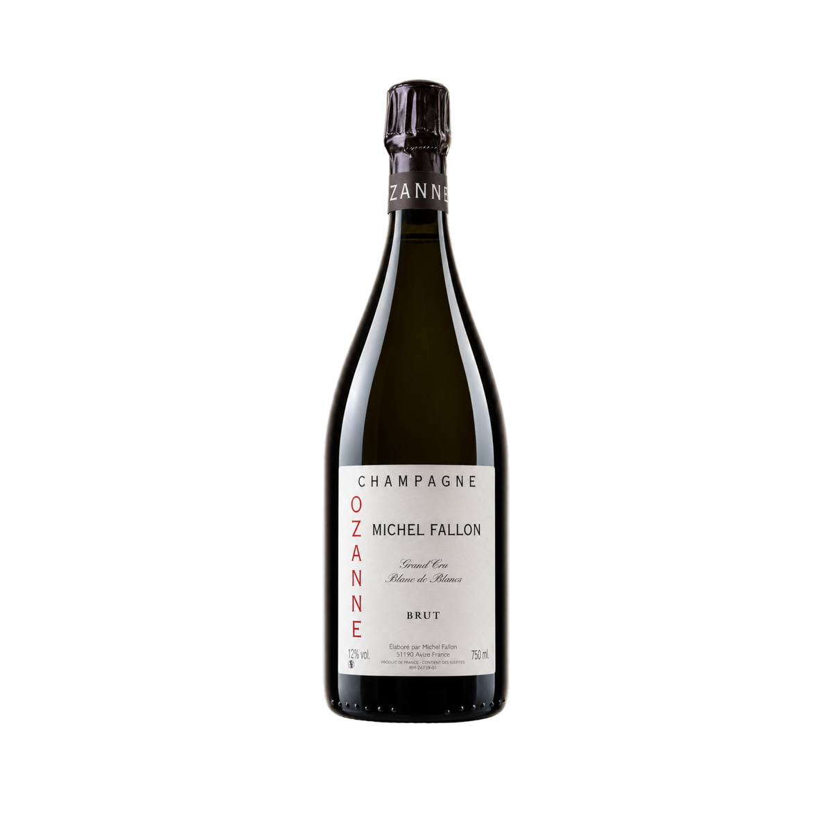 Ozanne Grand Cru Blanc de Blancs NV, 75cl